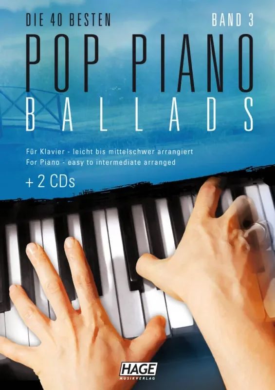 Pop Piano Ballads 3 (Arr. Helmut Hage) Klavier Solo