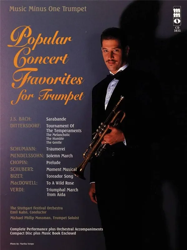 Popular Concert Favorites for Trumpet Trompete Solo