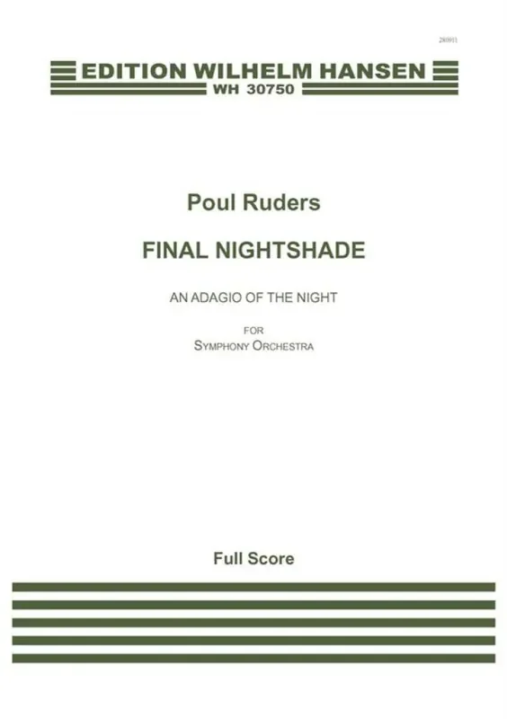 Poul Ruders Final Nightshade – An Adagio Of The Night Orchester