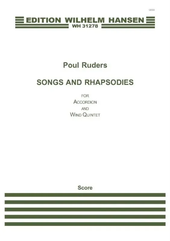Poul Ruders Songs and Rhapsodies Kammerensemble