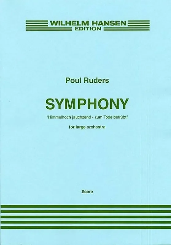 Poul Ruders Symphony No.1 Orchester