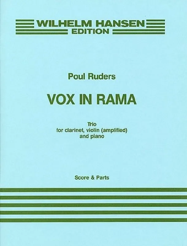 Poul Ruders Vox In Rama Kammerensemble