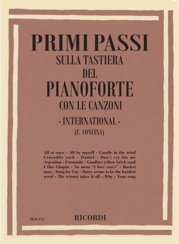 Primi Passi International Klavier Solo