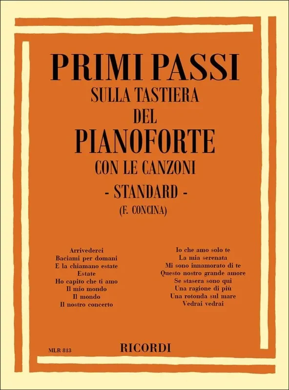 Primi Passi Standard Klavier Solo