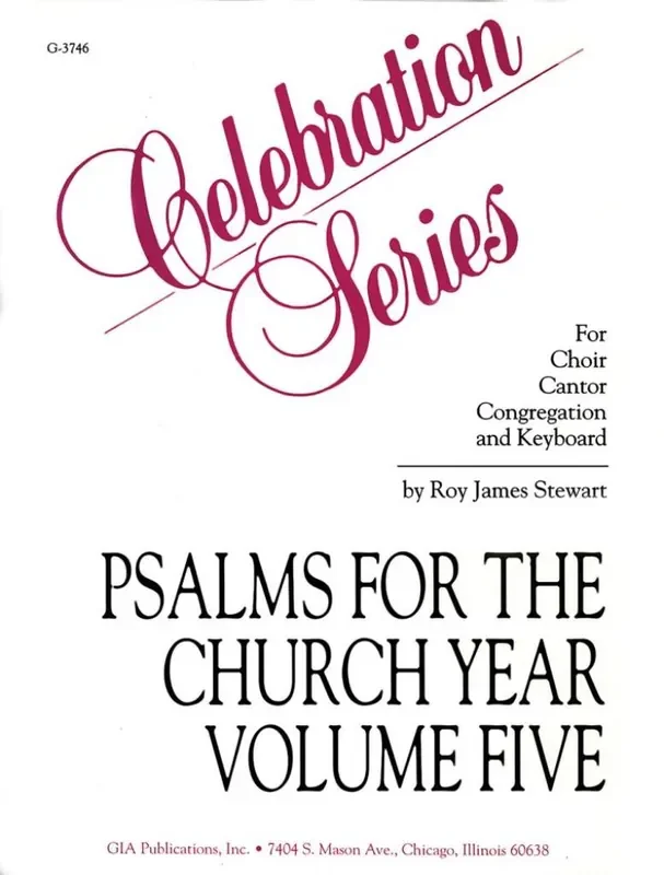 Psalms for the Church Year – Volume 5 Gemischter Chor mit Begleitung