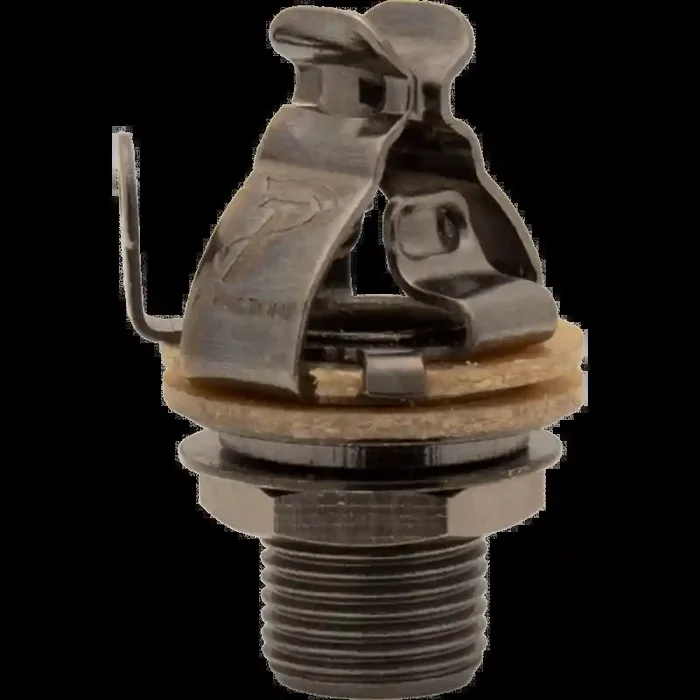 Pure Tone Mono Multi-Contact 1/4″ Output Jack, Black Nickel