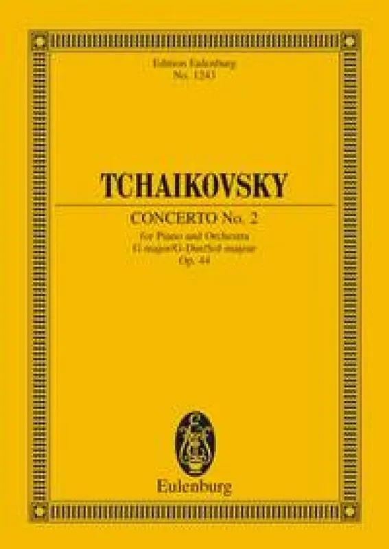 Pyotr Ilyich Tchaikovsky Concerto Per Pf N. 2 Sol Op. 44 (Lloyd/Jones) Orchester mit Solo
