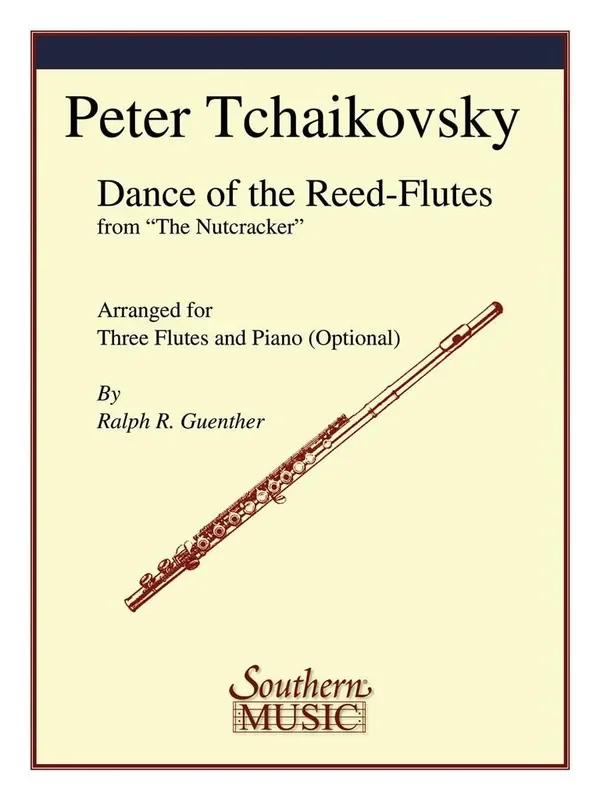 Pyotr Ilyich Tchaikovsky Dance Of The Reed Flutes (Arr. Ralph R. Guenther) Flöte Ensemble