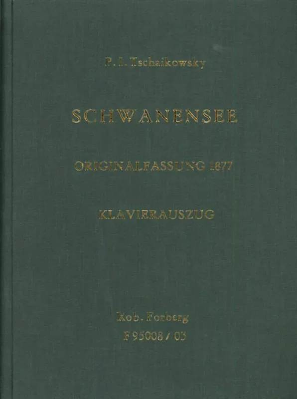 Pyotr Ilyich Tchaikovsky Le lac des cygnes – Der Schwanensee Klavier Solo