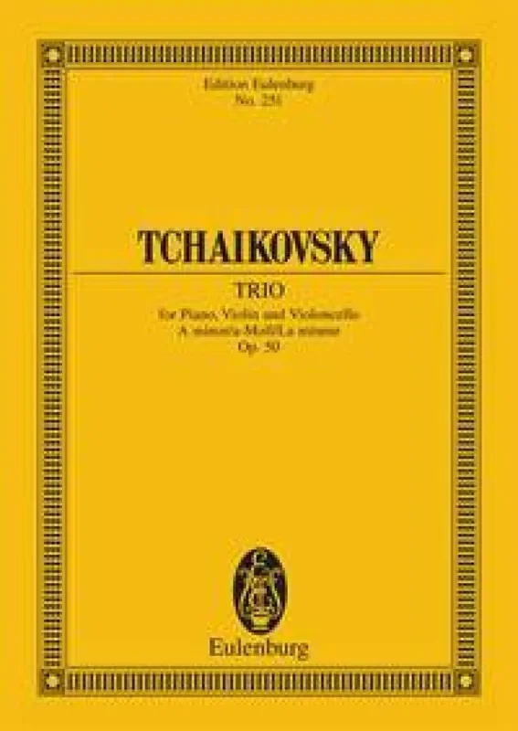 Pyotr Ilyich Tchaikovsky Trio La M. Op. 50 Klaviertrio