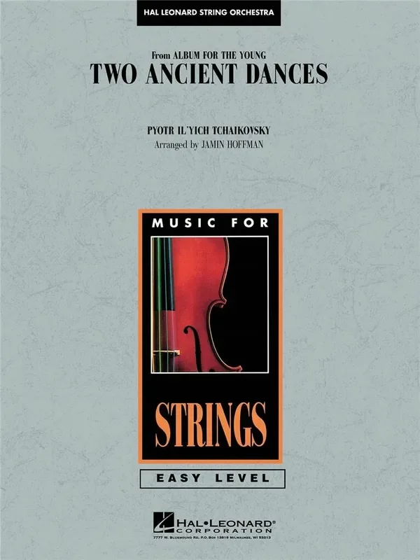 Pyotr Ilyich Tchaikovsky Two Ancient Dances (Arr. Jamin Hoffman) Streichorchester