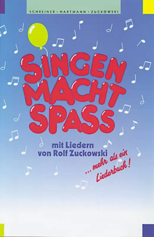 R Zuckowski Singen macht Spaß Gesang Solo