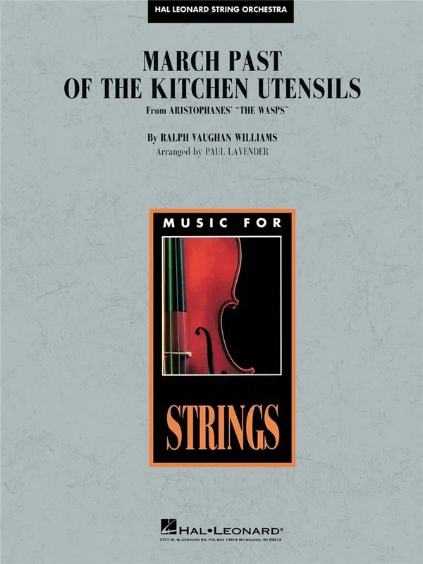 Ralph Vaughan Williams March Past of the Kitchen Utensils (Arr. Paul Lavender) Streichorchester