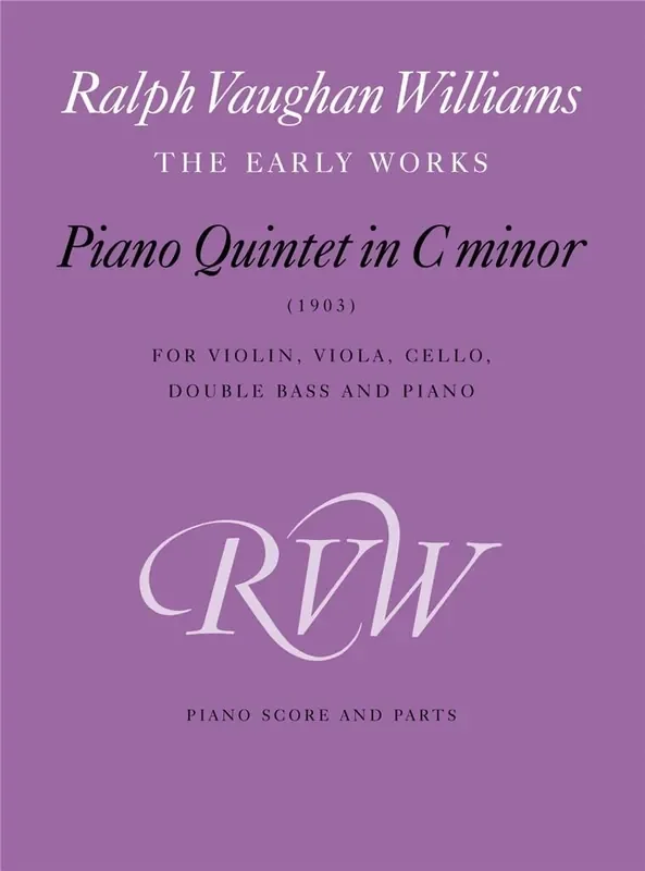 Ralph Vaughan Williams Piano Quintet In C Minor Klavierquintett