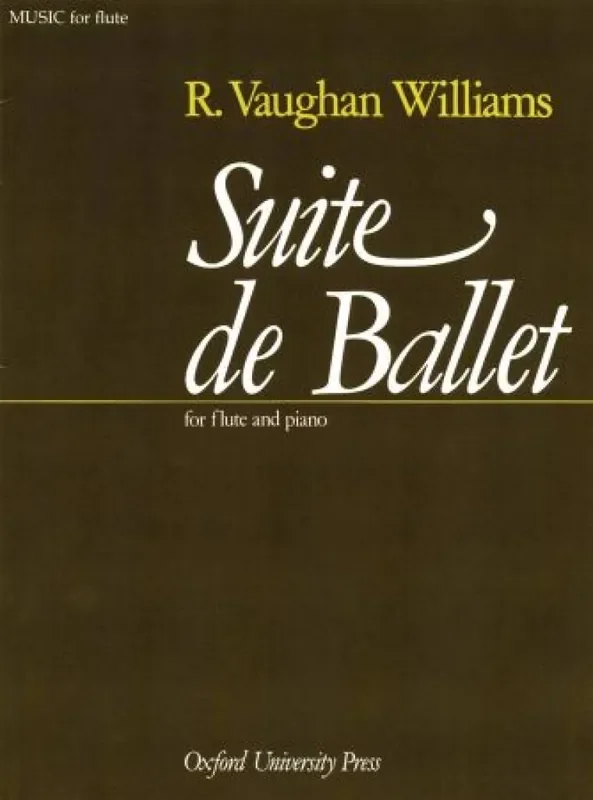 Ralph Vaughan Williams Suite De Ballet Flöte mit Begleitung