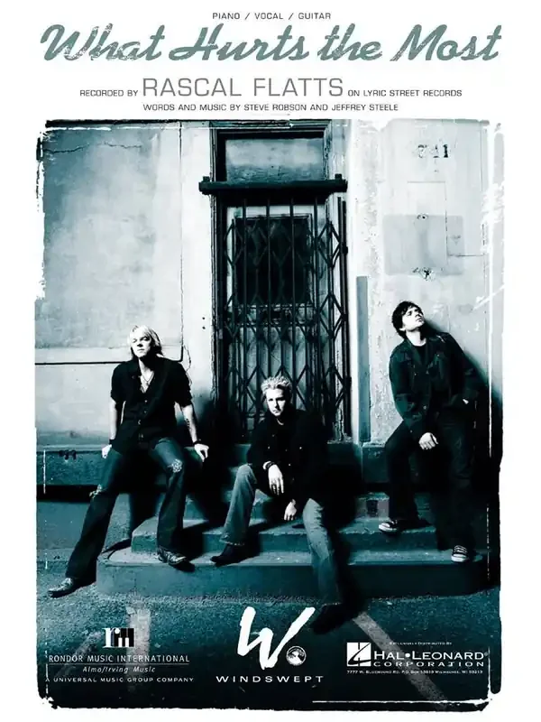 Rascal Flatts What Hurts the Most Gesang mit Klavier