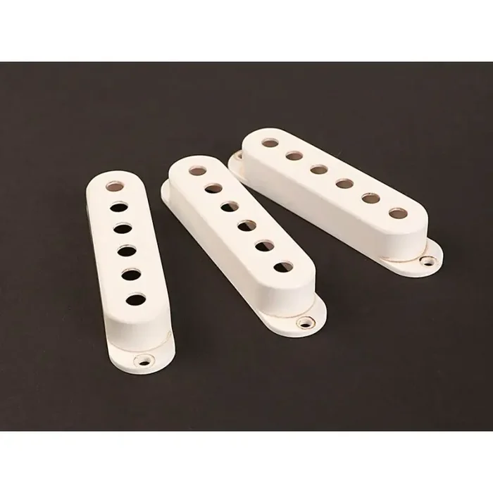 Relic Series Strat 50‘s pickup cover 3/set, white relic
