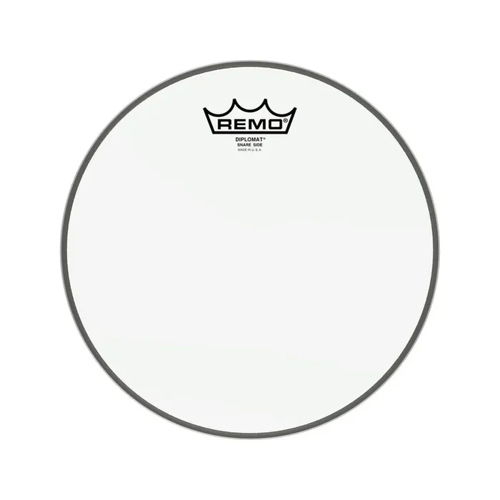 Remo 13″ Diplomat Hazy Reso