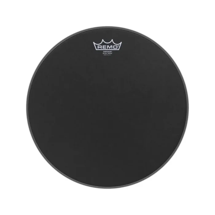 Remo 14″ Emperor Black Suede