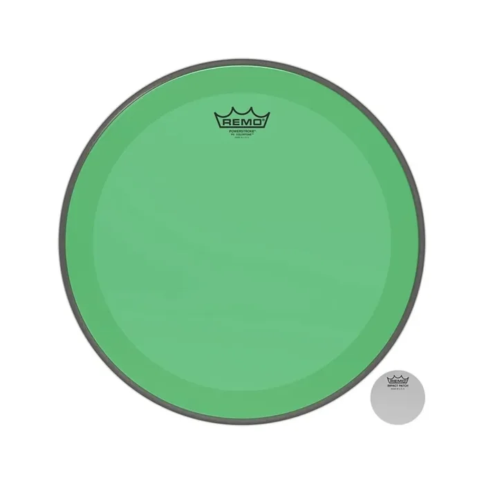 Remo 16″ Powerstroke 3 Colortone Green