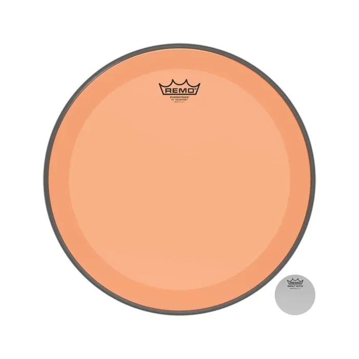 Remo 16″ Powerstroke 3 Colortone Orange