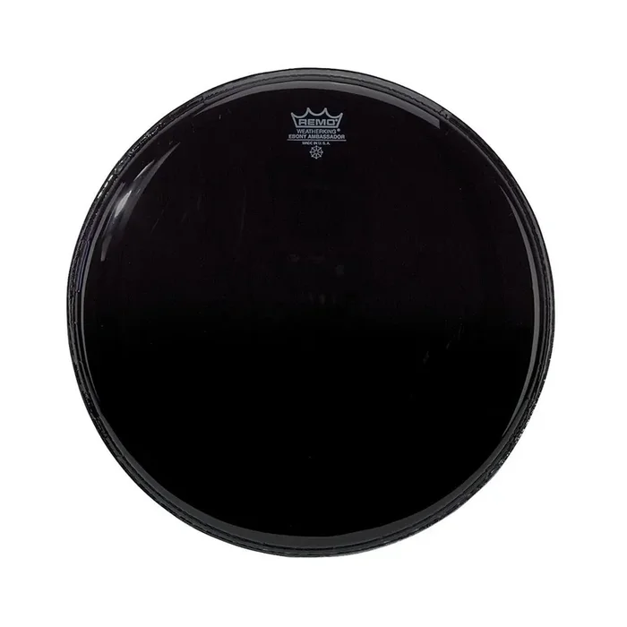 Remo 18″ Ambassador Ebony Bass