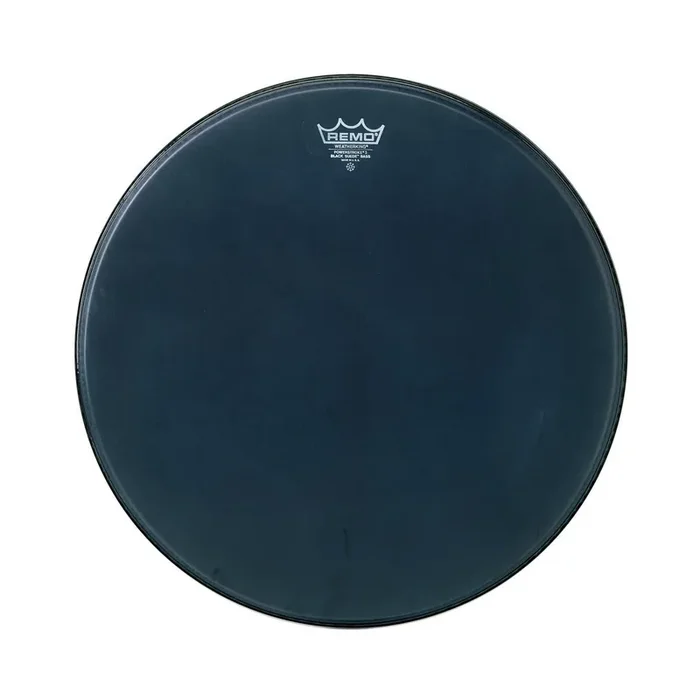 Remo 18″ Powerstroke 3 Black Suede