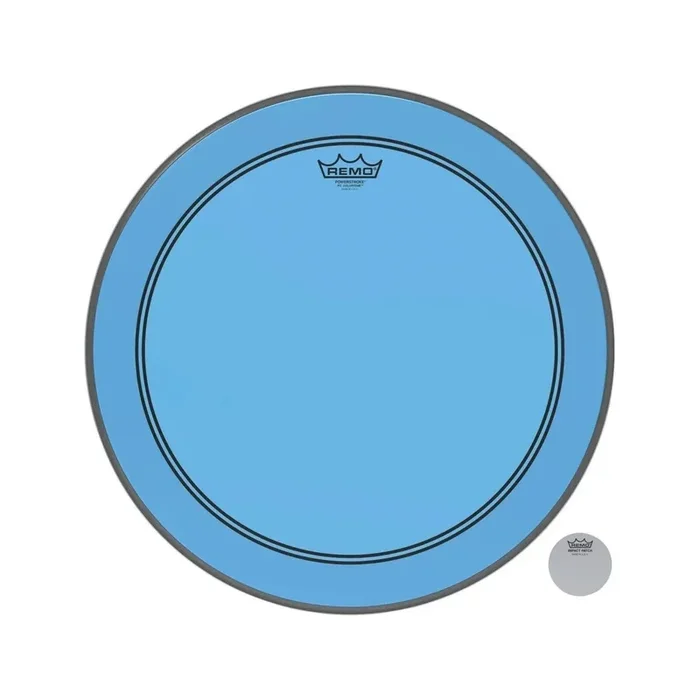 Remo 22″ Powerstroke 3 Colortone Blue