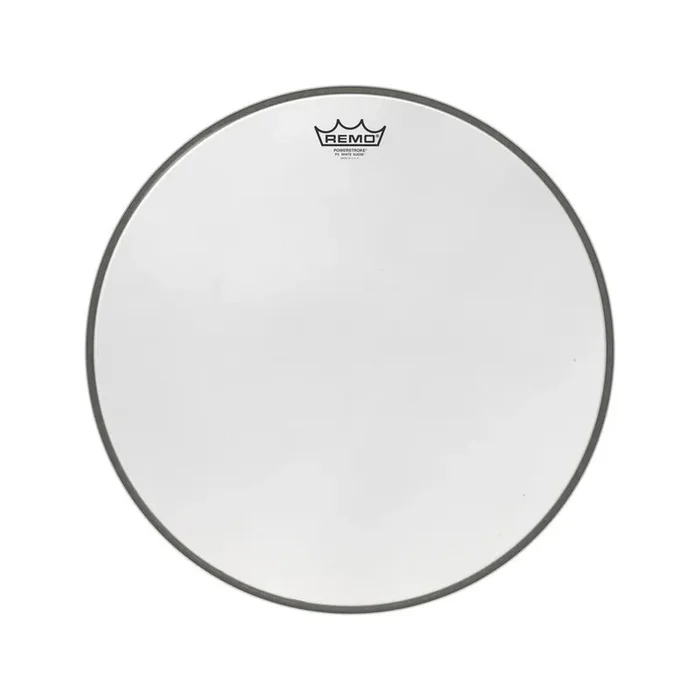 Remo 22″ Powerstroke 3 White Suede