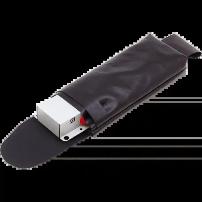 Reverb Tank Bag – 9″ Long, Handmade, Vintage Style Black Tolex