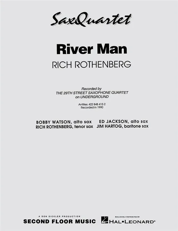 Rich Rothenberg River Man Saxophon Ensemble