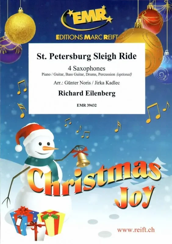 Richard Eilenberg St. Petersburg Sleigh Ride (Arr. Jirka Kadlec) Saxophon Ensemble