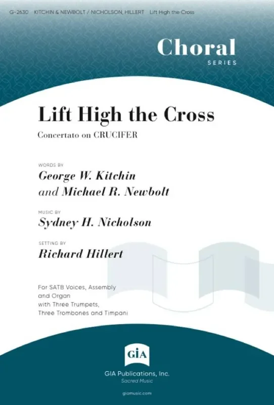 Richard Hillert Concertato on Lift High the Cross Gemischter Chor mit Begleitung