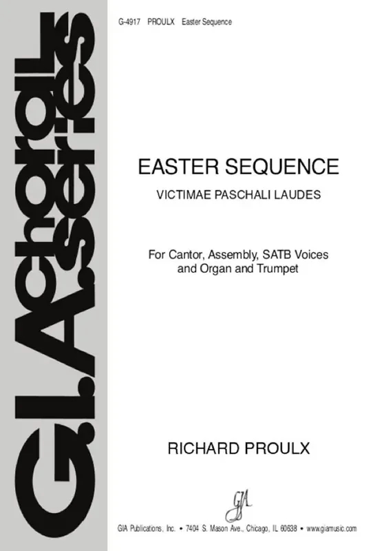 Richard Proulx Easter Sequence – Instrumental Part Gemischter Chor mit Begleitung