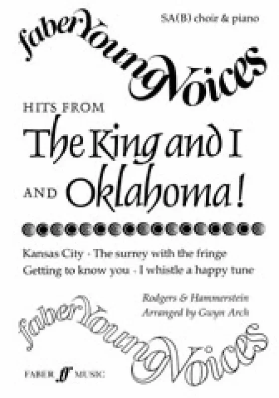 Richard Rodgers Hits from Oklahoma-King & I. Gemischter Chor mit Begleitung