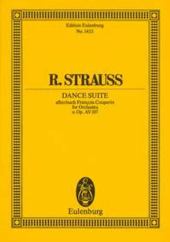 Richard Strauss Tanzsuite o. Op. AV. 107 Kammerorchester