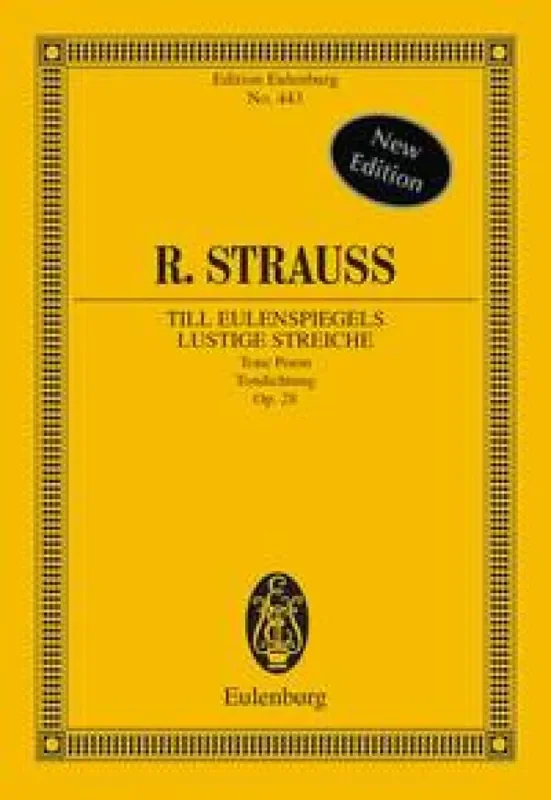 Richard Strauss Till Eulenspiegel Lustige Streiche Op.28 Orchester