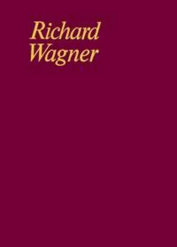 Richard Wagner Piano Songs Gesang mit Klavier
