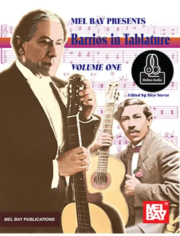 Rico Stover Barrios In Tablature Volume 1 Gitarre Solo