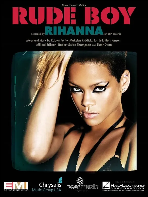 Rihanna Rude Boy Klavier, Gesang, Gitarre (Songbooks)