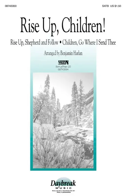 Rise Up, Children! (Arr. Benjamin Harlan) Gemischter Chor mit Begleitung