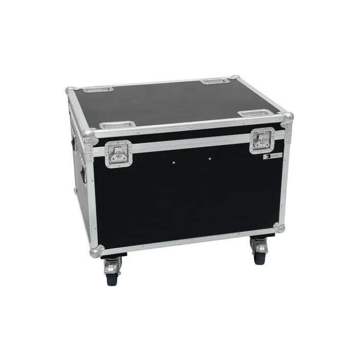 Roadinger Flightcase 4x LED THA-100F/THA-120PC mit Rollen