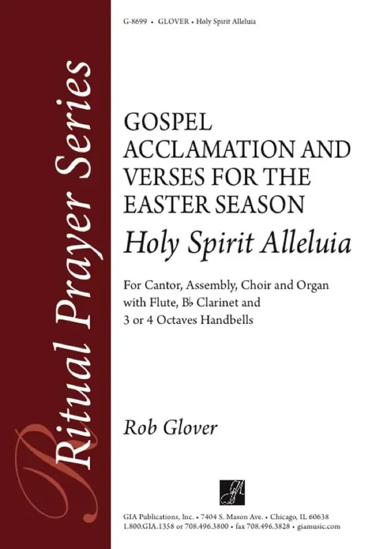 Rob Glover Holy Spirit Alleluia – Instrument edition (Arr. Rob Glover) Gemischter Chor mit Ensemble