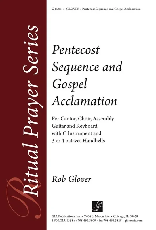 Rob Glover Pentecost Sequence and Gospel Acclamation – s Gemischter Chor mit Begleitung