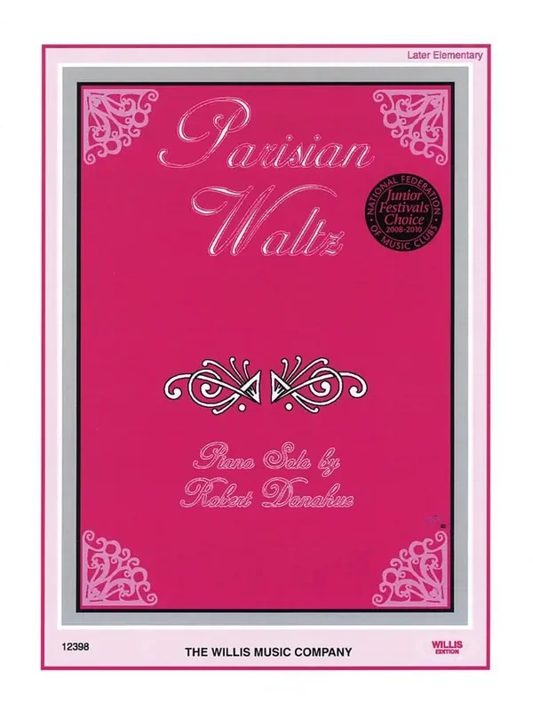 Robert Donahue Parisian Waltz Klavier Solo