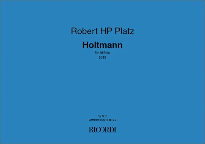Robert HP Platz Holtmann Flöte Solo
