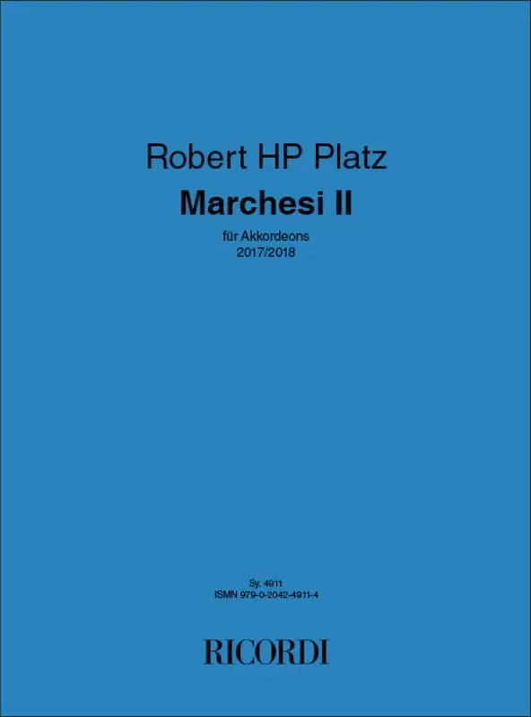 Robert HP Platz Marchesi II Akkordeon Ensemble