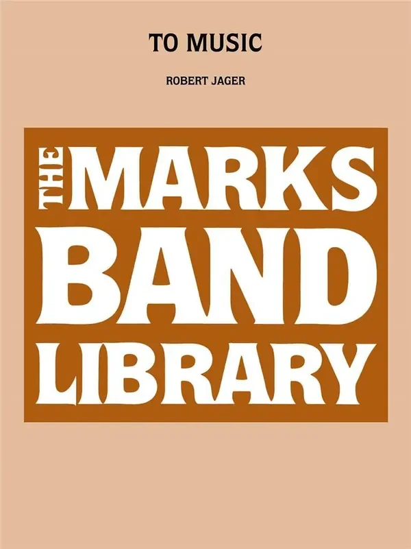 Robert Jager To Music Blasorchester