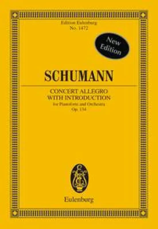 Robert Schumann Concert Allegro With Introduction In D Minor Orchester mit Solo
