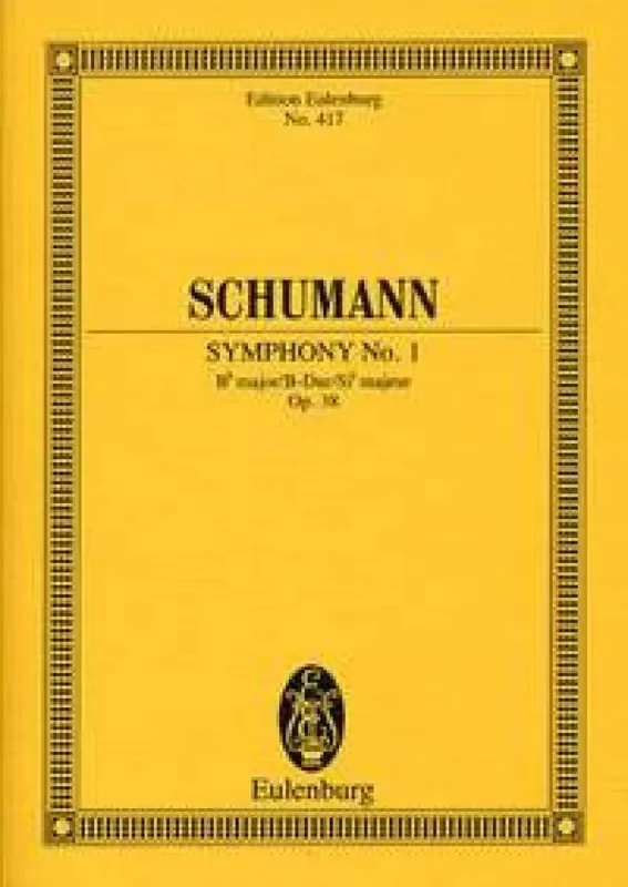 Robert Schumann Symphony No 1 Op 38 In B Flat Major Orchester